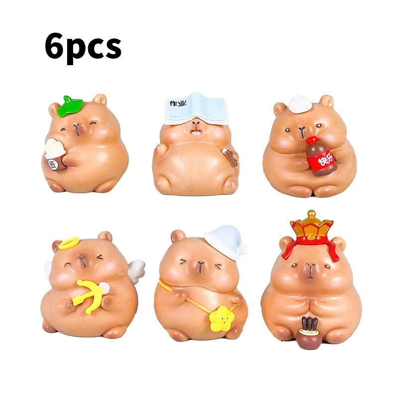 

Capybara Pvc Anime Figurine With Cute Appearance For Collectors And Fans