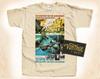The Land That Time Forgot T SHIRT Movie Poster Vintage Natural Sizes S To 5XL