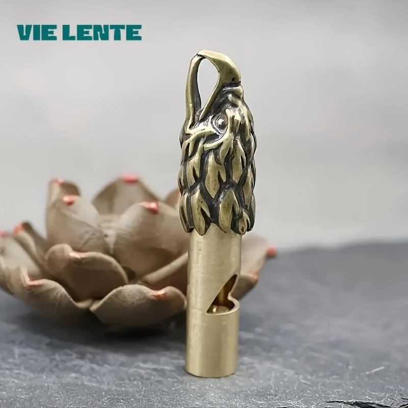 Premium Large Copper Eagle Head Whistle - Durable Ideal For Emergency Survival  Outdoor Sports