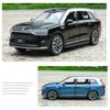 1/32 AITO M9 SUV Alloy New Energy Car Model Diecasts Metal Luxy Vehicles Car Model Simulation Sound and Light Childrens Toy Gift