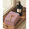 Pink Coquette Bow Leopard Giraffe Kitchen Towels Set of 2, Leopard Giraffe Decor Hand Towels for Bathroom, Pink Dish Tea Towels for Kitchen, Coquette