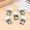 5Pcs Usb Adapter Board Typec16P To 2.54 Pin Terminal Upgrade Version With Holes For Fixation