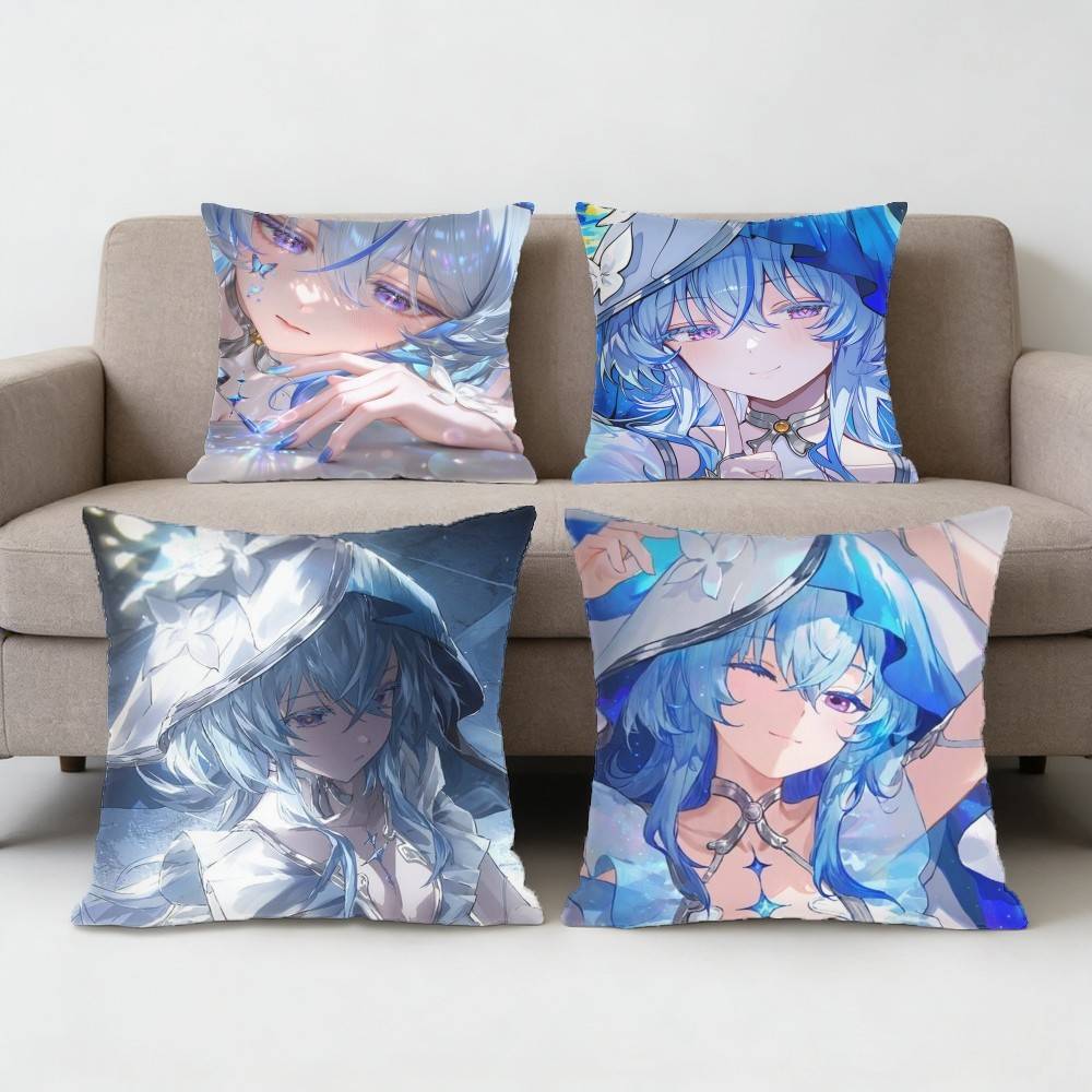 Open world Game Wuthering Waves Shorekeeper Pillow Case Antidustmite Pillowcase Invisible zipper Sofa cushion cover for bedroom