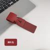 Hollow-out Aircraft Leather Luggage Tag Long Strip Hot-pressed Transparent Diaphragm Boarding Pass Pu Leather Luggage Tag