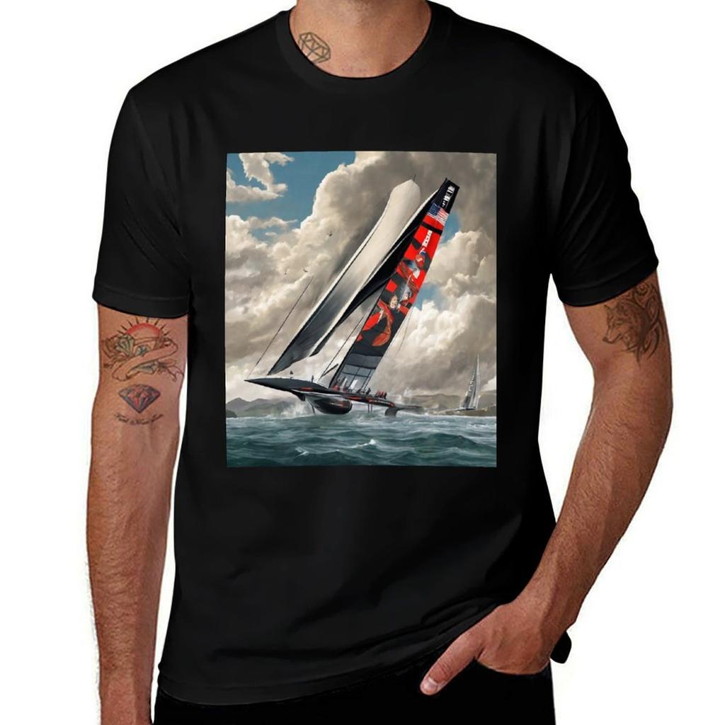 Coppa America della Nuova Zelanda: T-shirt Sailing Glory T-shirt Leggera da Escursionismo