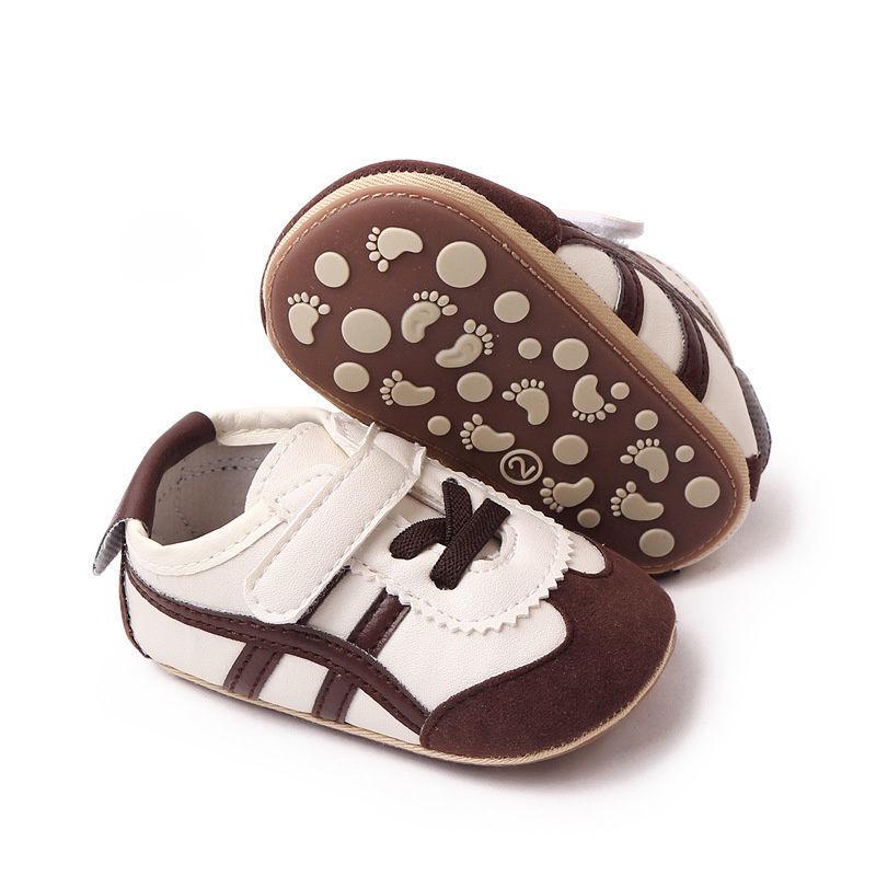 Breathable Color Block Soft Sole Walking Shoes for Baby Boys (3-12 Months)