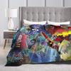 Hades Zagreus Blanket  Travel Office Flannel Throw Blanket For Bedroom Soft Custom Quality Bedspread Birthday Gift