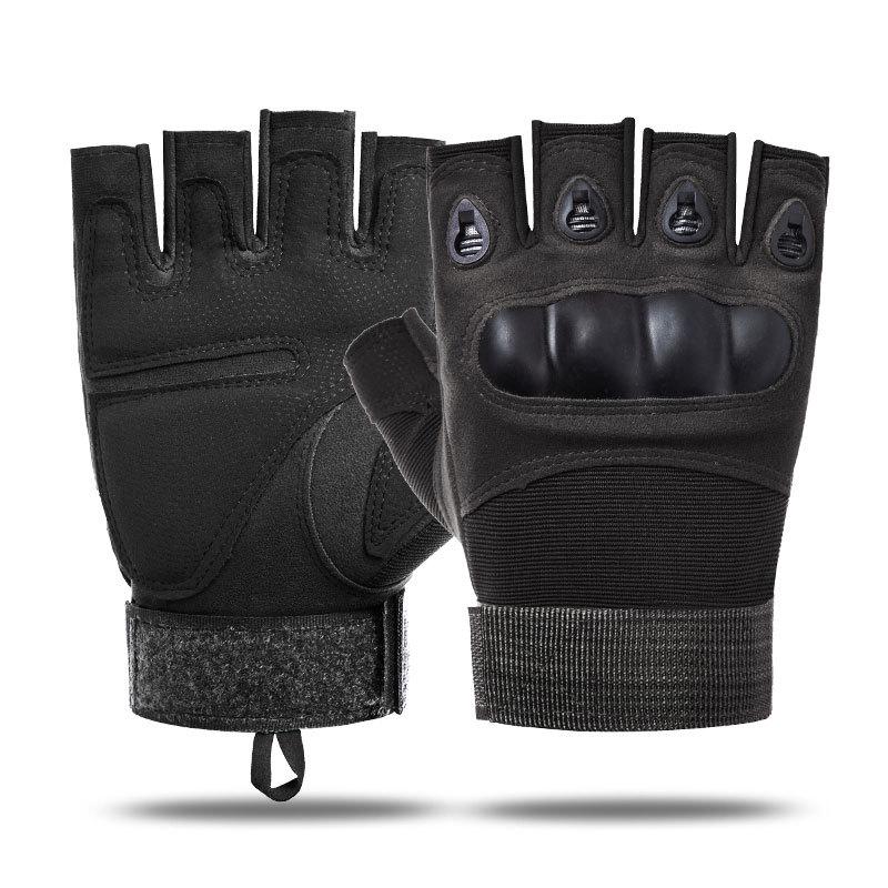 Men's Military Tactical Cycling Gloves Breathable Anti Slip Half Finger Sports Gloves MTB Bike Bicycle Gloves