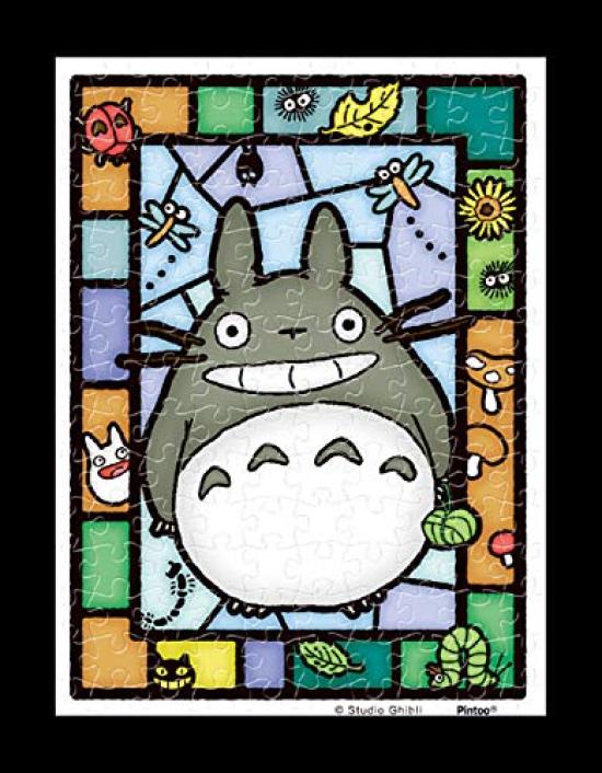 Mame Puzzle Clear Jigsaw Puzzle Neighbor with Totoro 150 Pieces "My Totoro" (MA-C09)