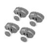 Nylon Single Pop Up Pulley Runner Wheel Shower Cabin Sliding Glass Door Rollers 8pcs-25mm
