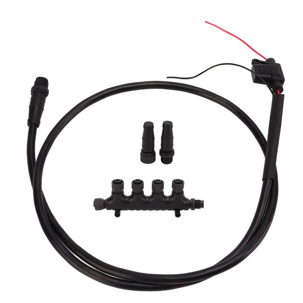 For NMEA 2000 Male Backbone Cable IP67 Waterproof 5 Pin Marine Drop Cable for Lowrance Networks