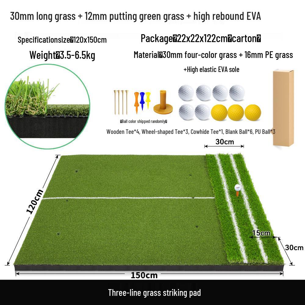 Outdoor Golf Swing Practice Mat for Training