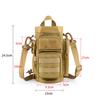New Large Capacity Outdoor Water Bottle Bag Waist Bag  Bundle Water Cup Protective Cover Crossbody Bag MOLLE Water Bottle Bag