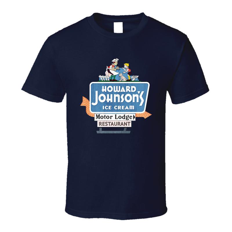 Футболка Howard Johnson s Ice Cream Motor Lodge Restaurant S разноцветный