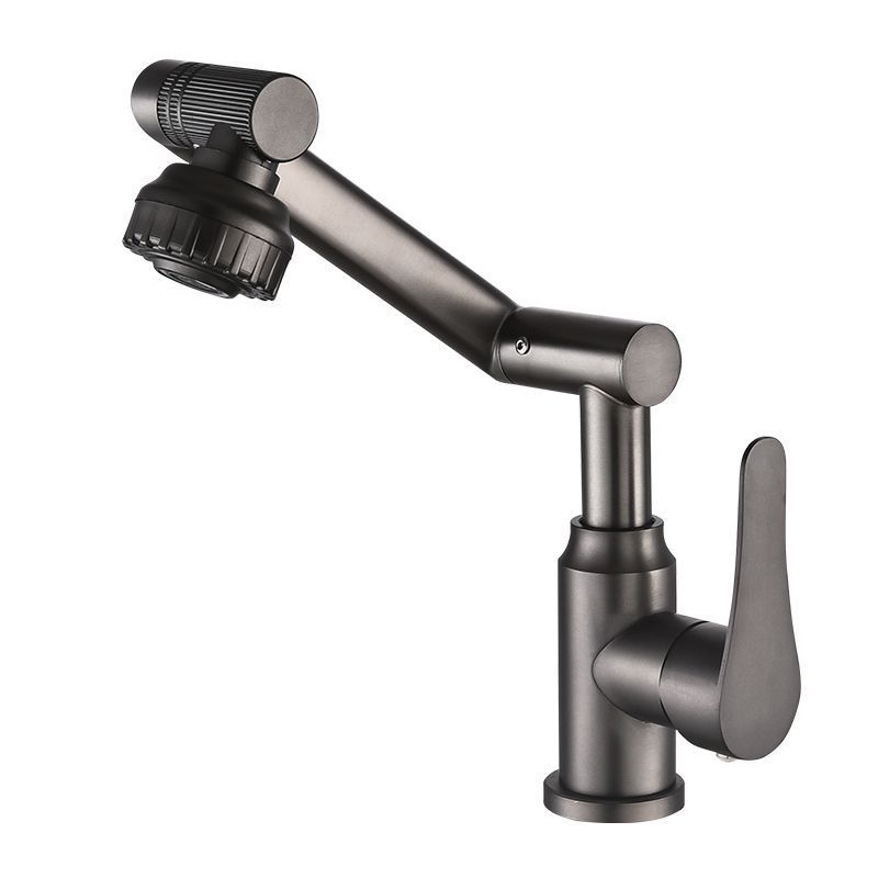 Bathroom Sink Faucet Basin Faucet 1080° Swivel Multifunction Cold and Hot Water Tap Kitchen Sink Faucet 2 Modes Water Tap