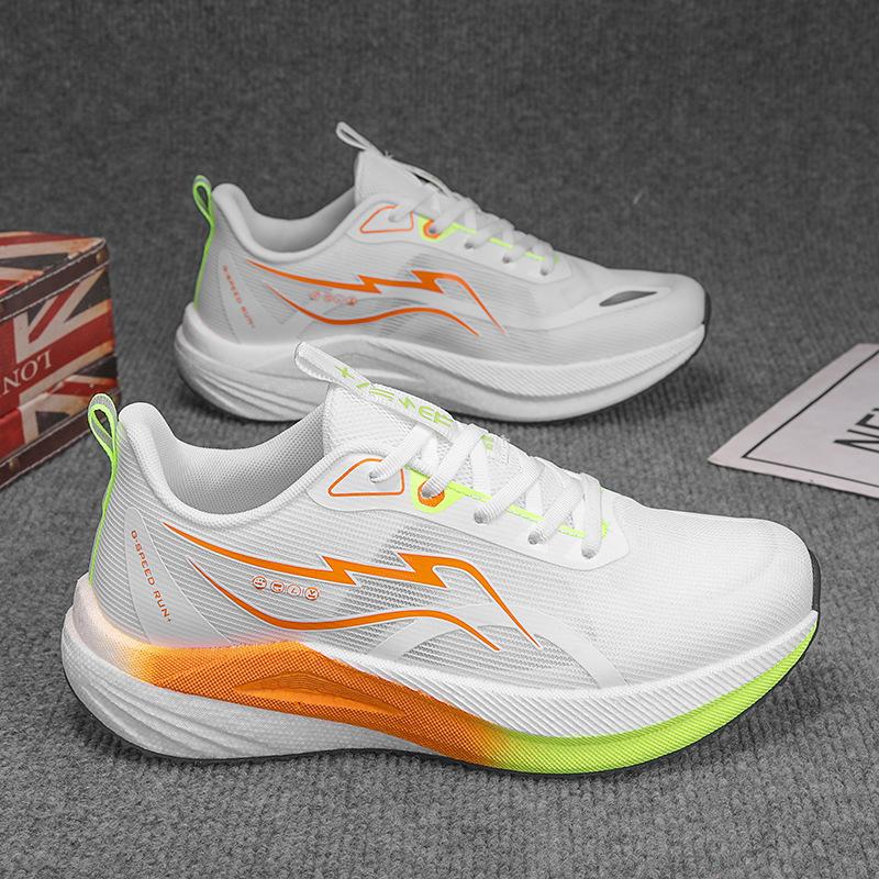 Summer couple shoes running shoes popcorn sports carbon board running shoes non-slip and breathable