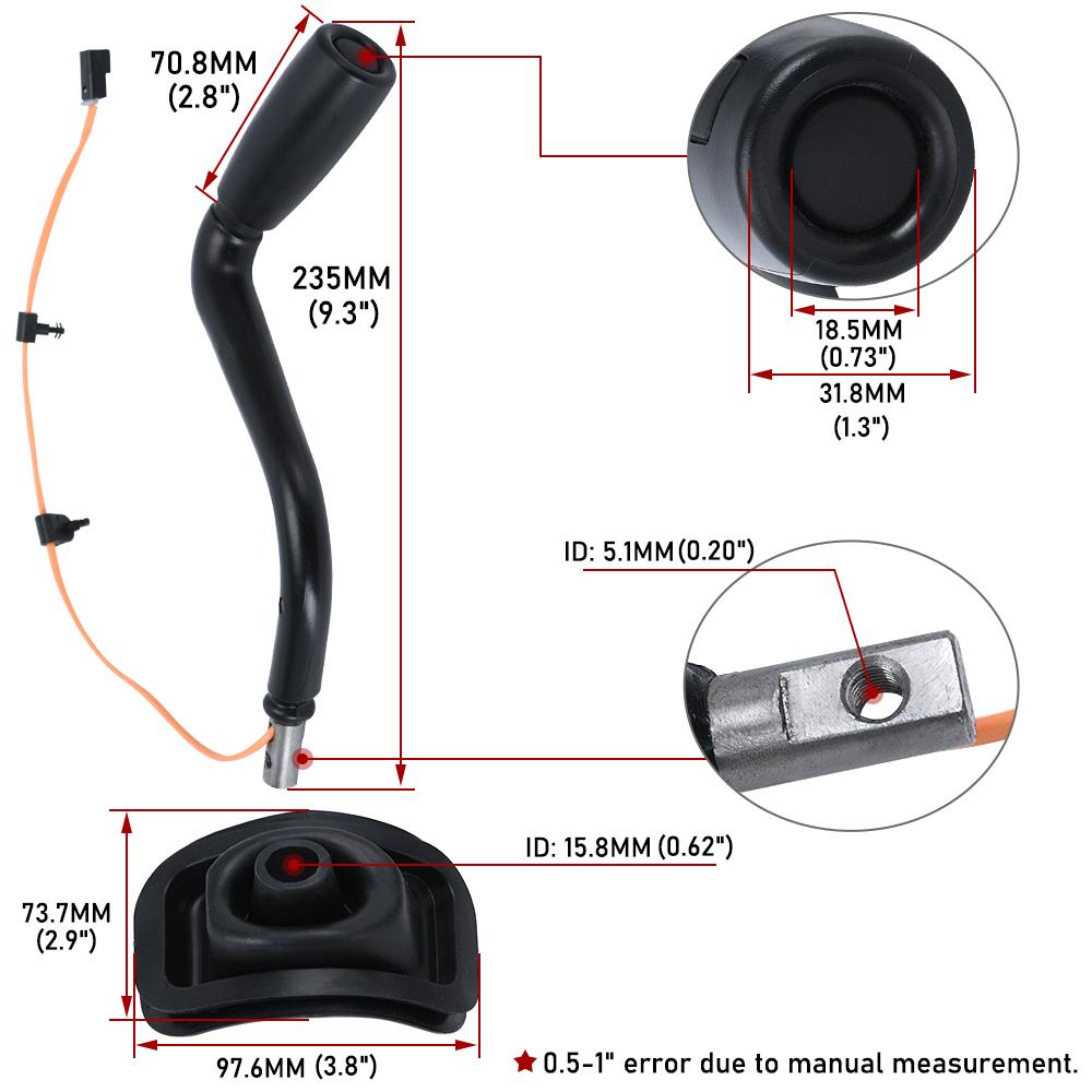 Auto-Getriebeschalthebel-Wählhebel-Getriebehebel 26075107 905-106 für Chevrolet GMC Silverado 1500 3500