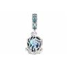 Pandora Murano Glass Cute Octopus Blue 925 Silver Crystal Accessories Unisex Couple Style 791694C01