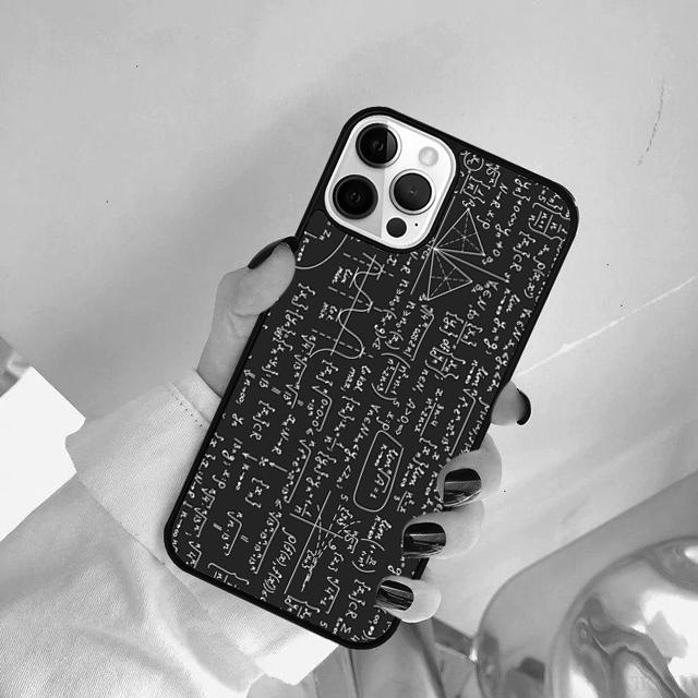 E mc2 Formula Math Funny Science Phone Case For iPhone 17 Air 15 Pro MAX 16 Plus 14 11 12 13