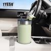 Tyeso 550ML 304 Stainless Steel Insulated Mug Matte Minimalist Tumbler with Straw Leakproof Coffee Cup for Ice Drink Hot Beverage Vacuum
