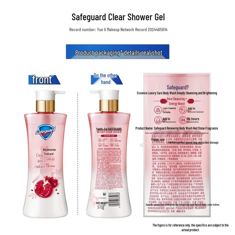 Safeguard Purifying Pomegranate Shower Gel