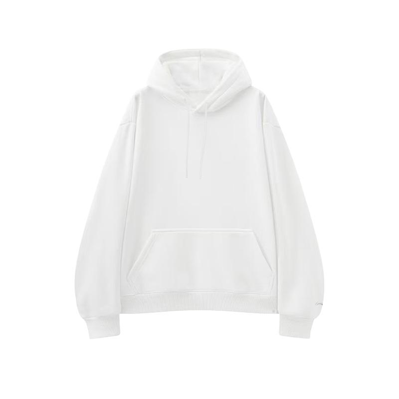 Li Ning Loose Student Style Simple Running Sports Casual Hoodie Unisex Hoodies ASLW675-1