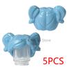 MOC City Small Particles Building Blocks Boys Girls Figures Accessories Curly Hair Beard Set Mini Bricks Toys Gifts For Kids G01