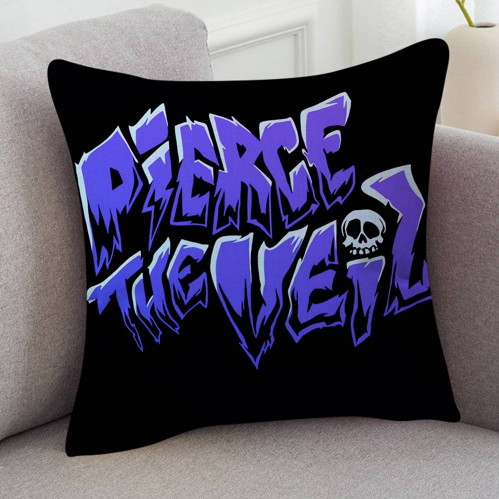 Rock Band Pierce The Veil Pillow Case Soft Double Sided Print Sofa Cushion Cover Throw Pillow Covers