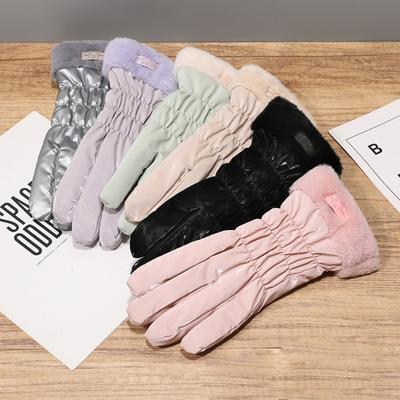 Full Finger Winter Gloves Warm Skiing Gloves 2024 Windproof Cold Proof Gloves  Cycling Driving
