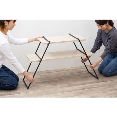 Iris Ohyama Color Decorative Shelf LBC-930N Ashbu Gray