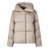 Tanner Women's Short Puffy Down Jacket with Large Lapel