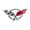Emblème de Voiture ABS 3D Autocollant Coffre Arrière Capot Avant Badge de Remplacement Décoration Extérieure Pour Corvette C5 C6 C7 C8