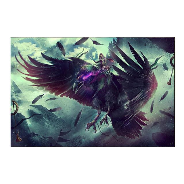 Klasická oblíbená hra World of Warcraft Umělecká díla Plakáty a obrazy Nástěnné malby na plátně Obraz Chlapec Herna Domácí dekorace Bez rámu