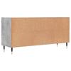 vidaXL TV-Schrank Betongrau 103,5x30x50 cm Holzwerkstoff