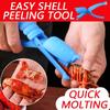2PCS Plastic Shrimp Peeler High Efficient Shell Remover Lobster Shell Remover  Seafood Preparation