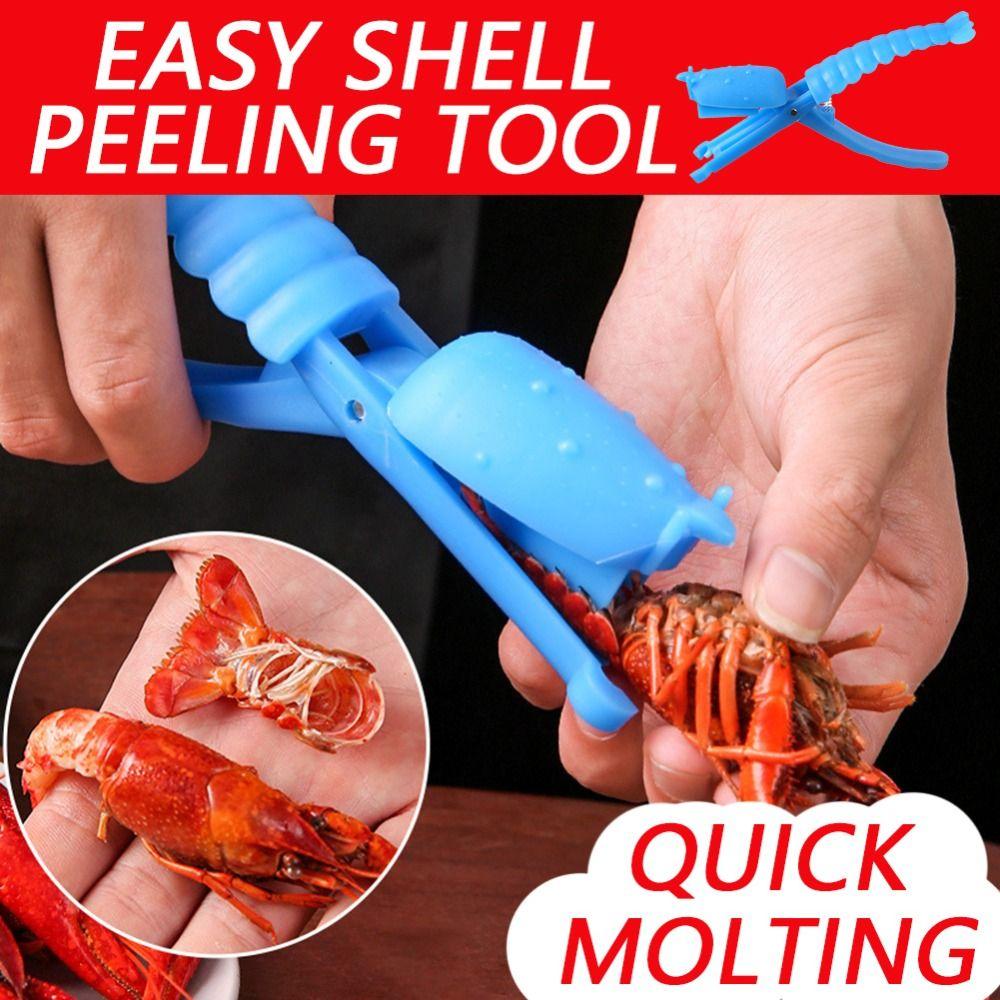 2PCS Plastic Shrimp Peeler High Efficient Shell Remover Lobster Shell Remover  Seafood Preparation
