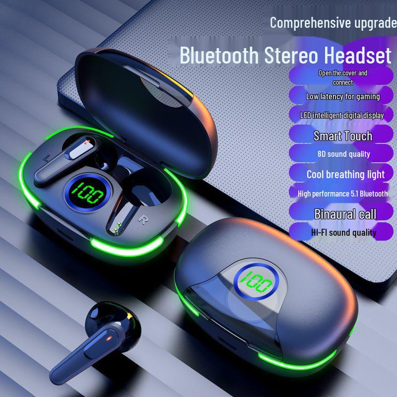 Wireless Noise-Cancelling Sports Earphones with Long Battery Life