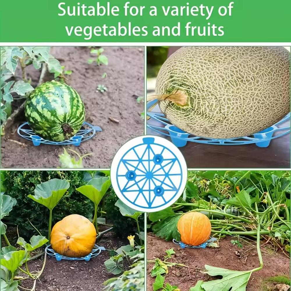 Gardening Melon And Fruit Tray, Household Watermelon Tray,Garden Fruit Anti- Rotting Bracket,Plastic Stable Tray, Watermelon