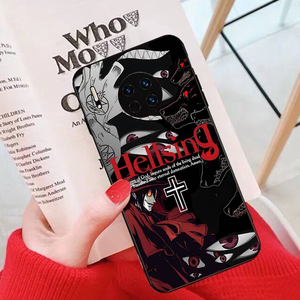 

Classic Japanese Anime H-Hellsing Phone Case For Huawei P 8 9 10 20 30 40 50 Pro Lite Psmart Honor 10 Lite 70 Mate 20lite Huawei Honor 10