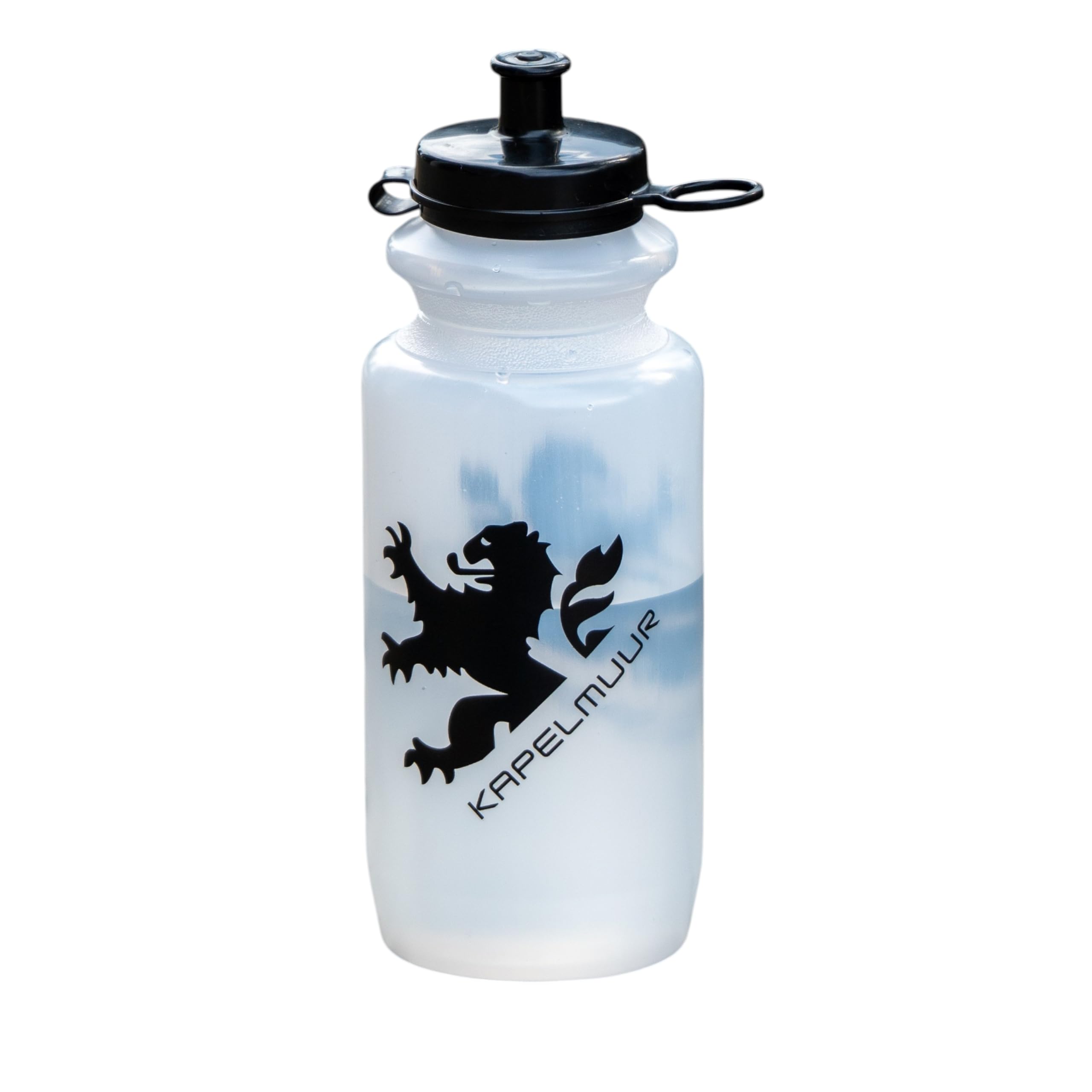 

Kapelmuur Original Cycling Bottle, Clear x Black, Clear, One Size