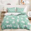 Cartoon Rabbit Bedding Sets Easter Bunny Bed Cover Comforter Duvet Cover Pillow Case 2-3 Pieces Sets Bedroom Decoration