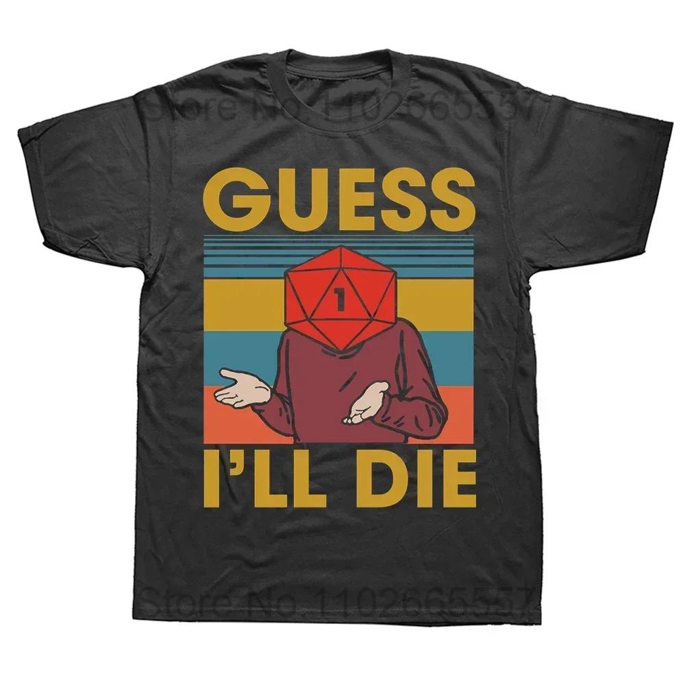 Nieuwigheid Kerker Dragon T Shirts Grafische Streetwear Korte Mouw Heb Een Plan D20 Dobbelstenen Rollenspel Dnd T-Shirt Mannen