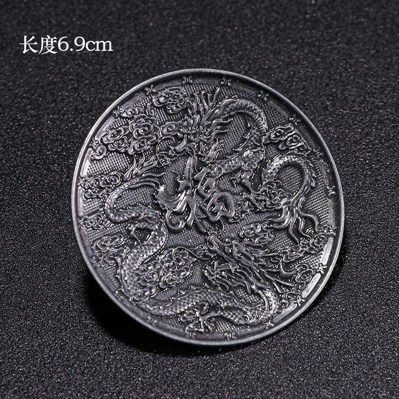 Japanese Bronze Cup Pad, Alloy Cup Holder, Tea Dish Coaster, Antique Zen Style, Heat Insulation Pad, Kung Fu Tea Ceremony Access