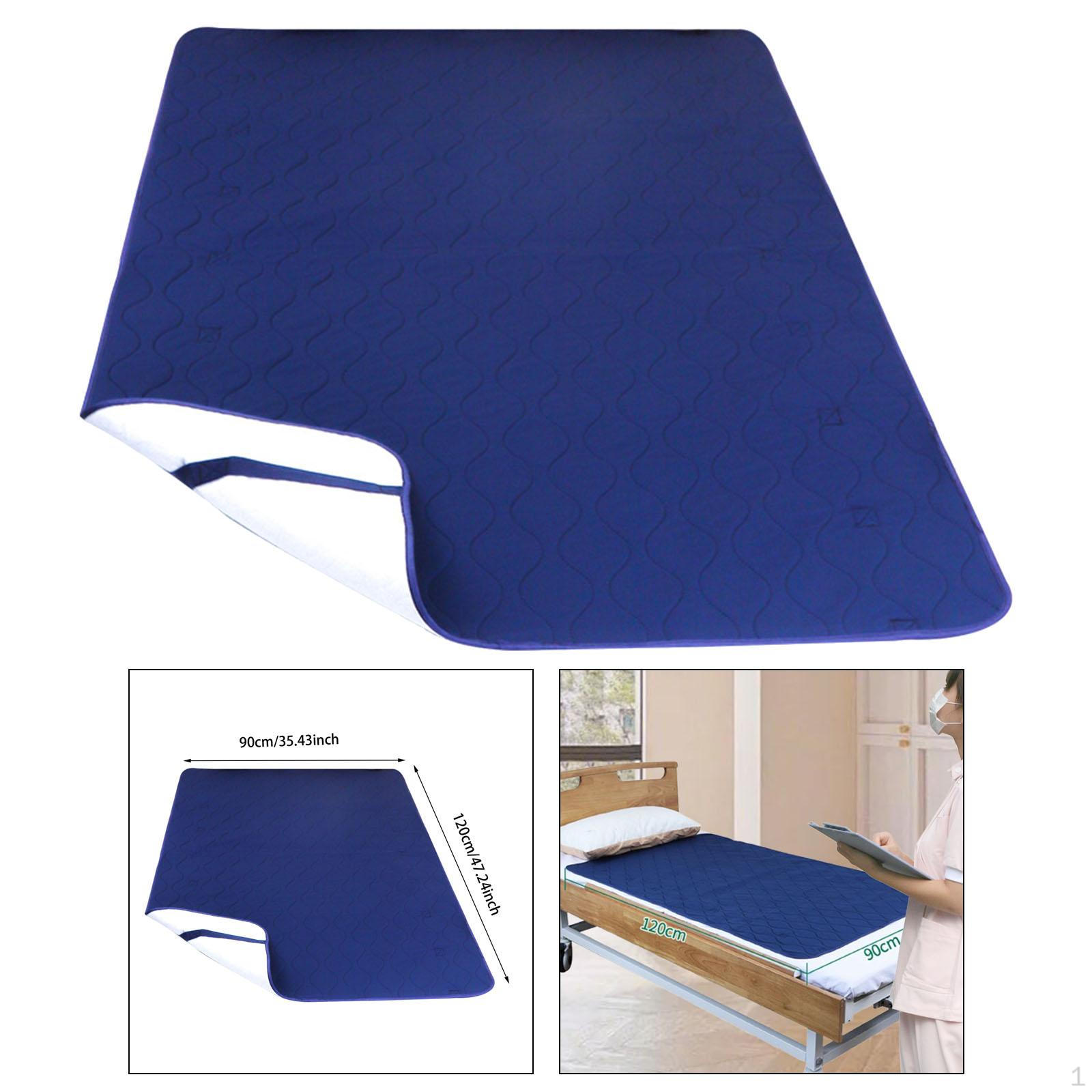 

Подушка для кровати при недержании мочи, моющаяся, для пожилых людей, для лиц, ухаживающих за больными с ограниченными возможностями темно-синий