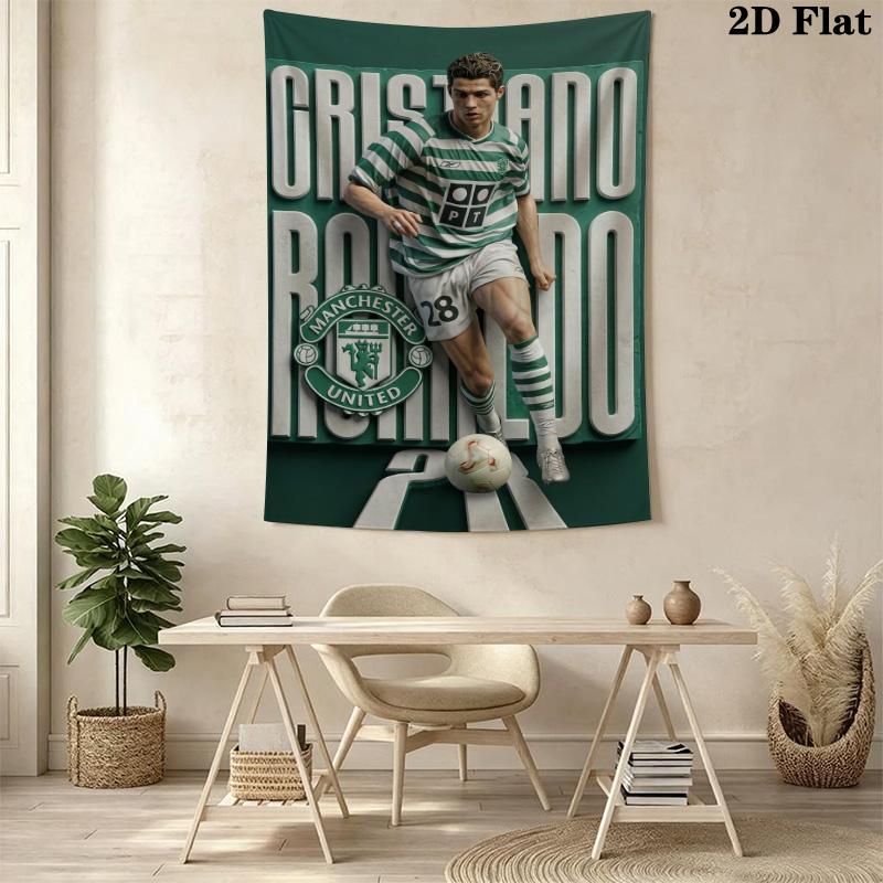 Ronaldo'S Legacy Legendary Journey Threepiece Set 1 Duvet Cover 2 Pillowcase Without Core Christmas Birthday Gift Soft And Comfortable