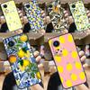 Summer Fruit Lemon Case For Honor 90 Lite 70 50 Magic 6 5 Pro Honor X8a X9a X6a X7a X8 X9 X8b X9b Back Cover