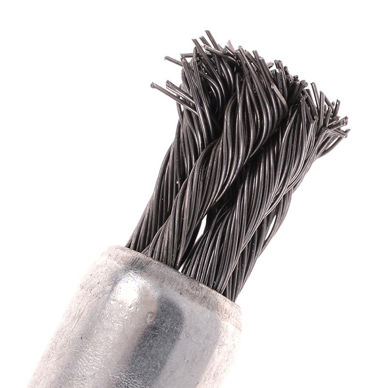 20Mm Wire Knot End Brush Stainless Steel With 1/4" Shank For Grinder
