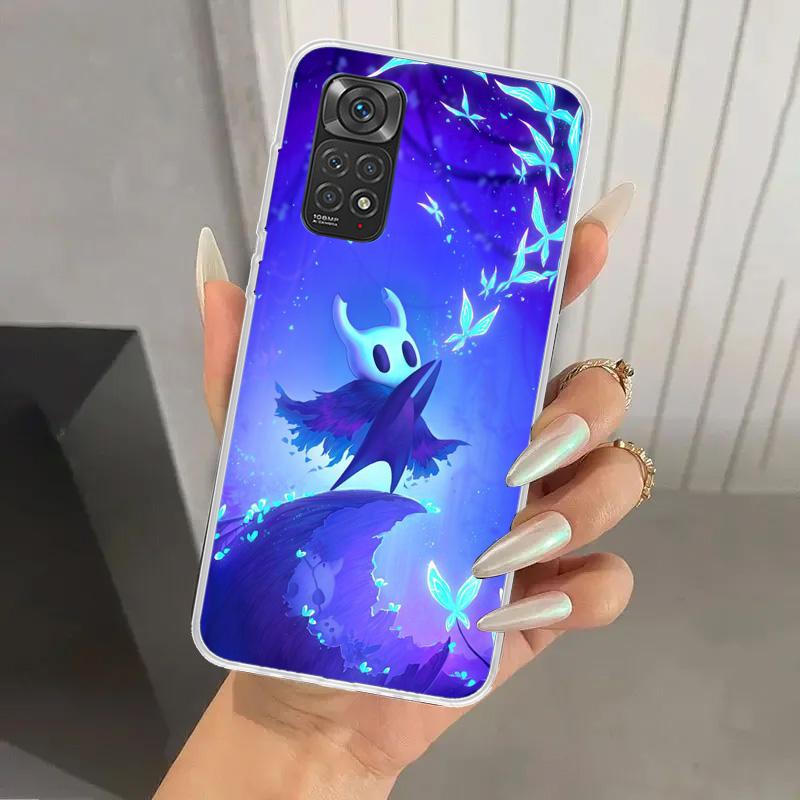 Hollow Knight Cartoon Phone Case for Xiaomi Redmi Note 14 13 12S 12 11S 11 Pro Plus 11T 11E 10S 9 9S Soft Funda Print Shell Note