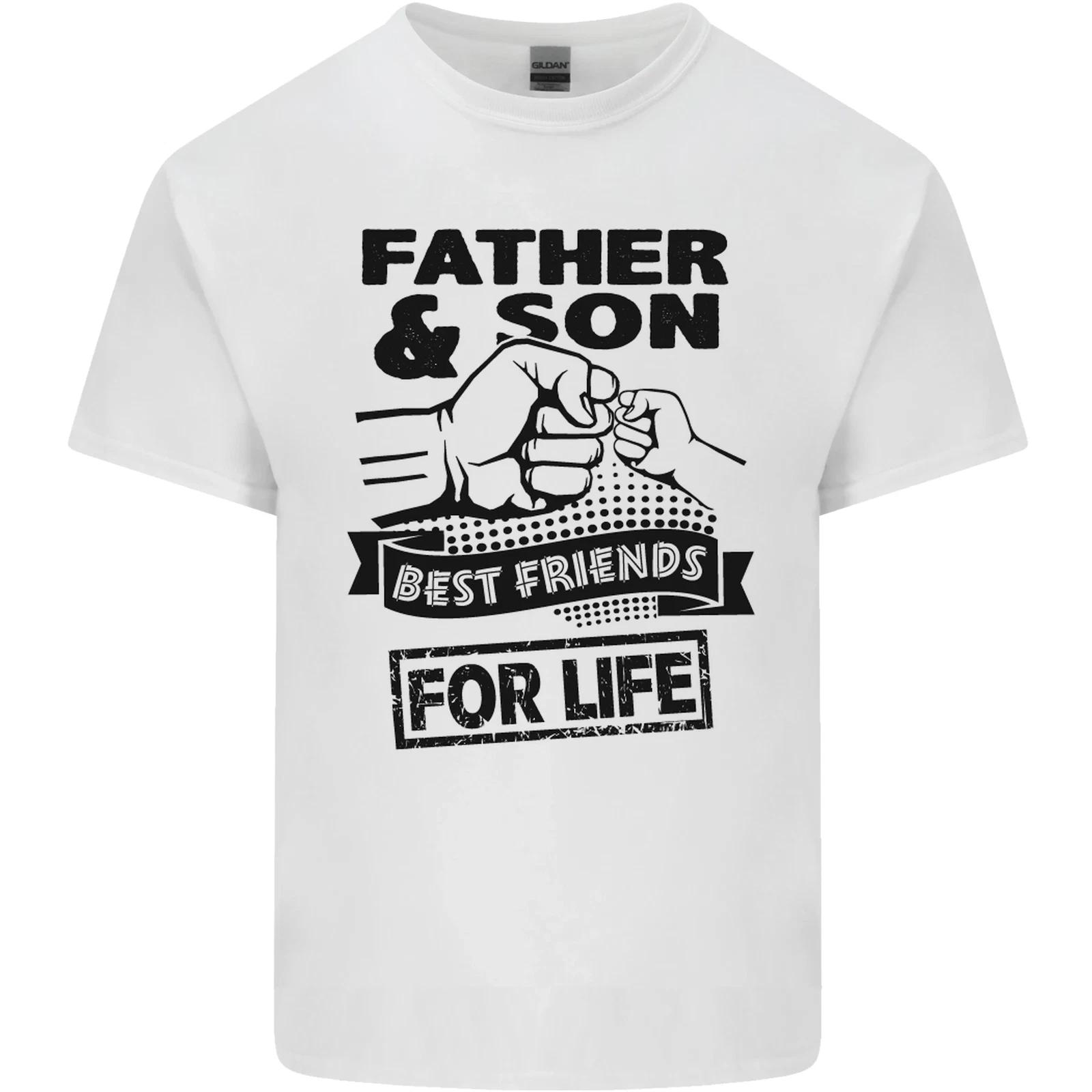 Father & Son Best Friends for Life Kids T-Shirt Childrens S