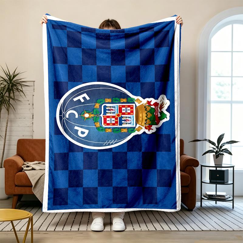 Telo mare FC Porto Morbido e confortevole Flanella Adatto per divani salotti campeggio all'aperto viaggi e fa anche un ottimo regalo di anniversario